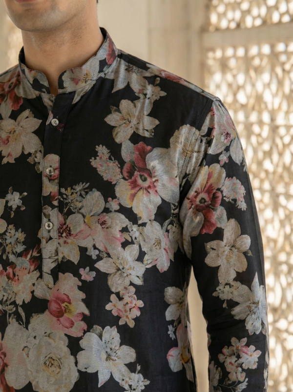 1000069142.jpg Midnight Blossom Printed Kurta