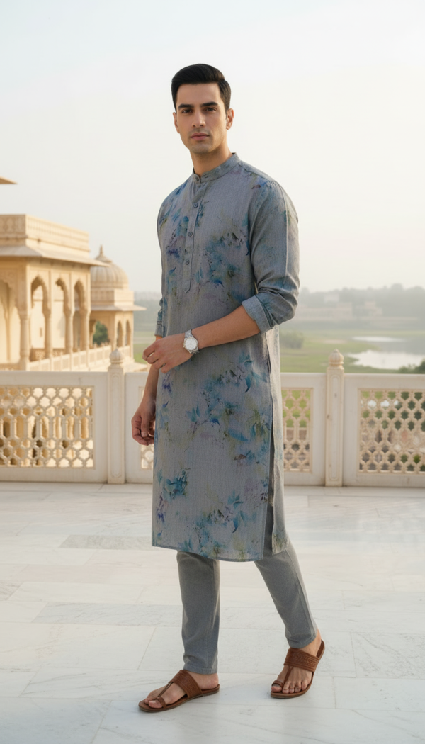 1000069455.jpg Aqua Mist Floral Kurta