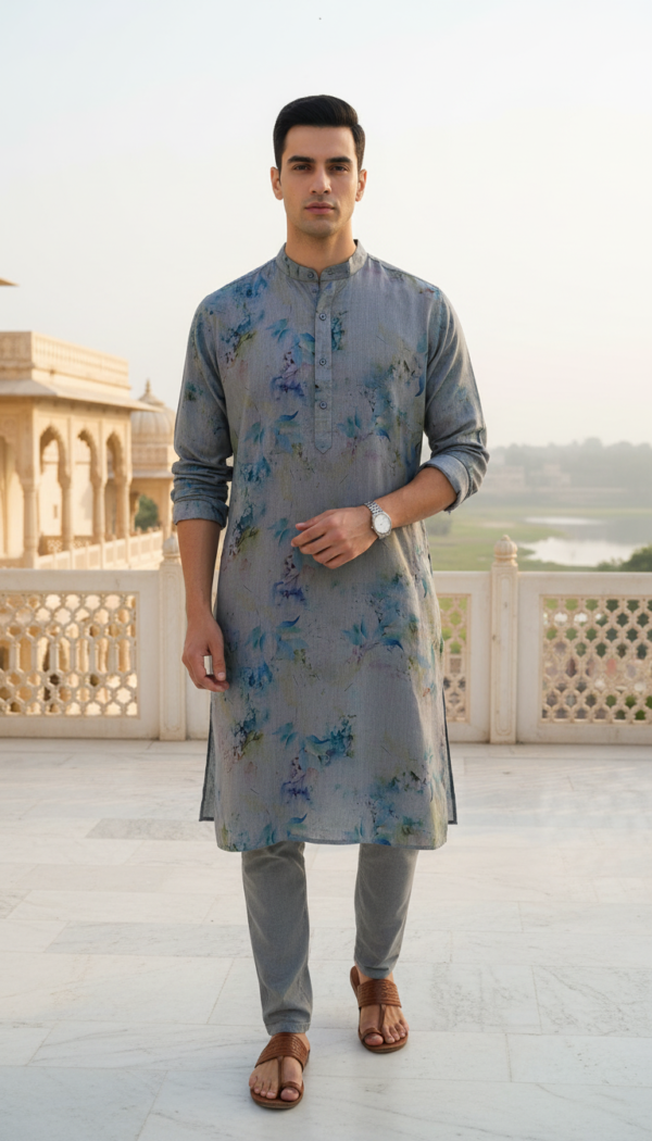 1000069458.jpg Aqua Mist Floral Kurta